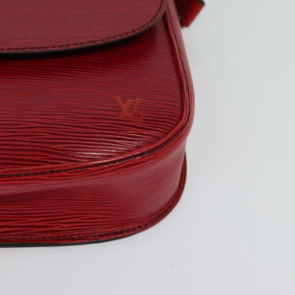 LOUIS VUITTON Epi Saint Cloud GM Shoulder Bag Red M52197 - Picture 15 of 16